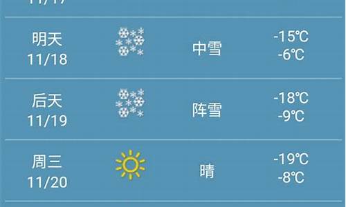 哈尔滨最近一周天气预报30天详情表格_哈