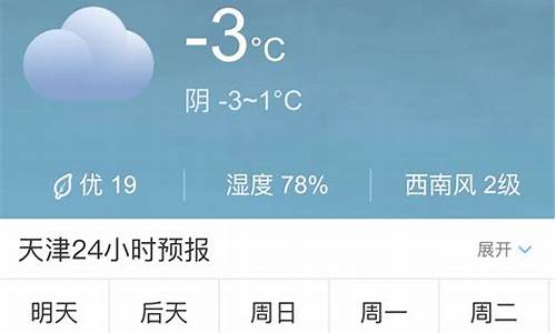 天津未来一周天气预报七天情况最新查询_天