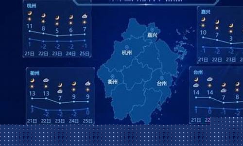 浙江一周天气预报7天准确_浙江一周的天气