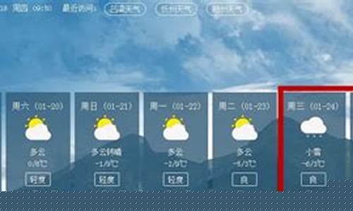 山西近一周天气_山西近一周天气预报15天