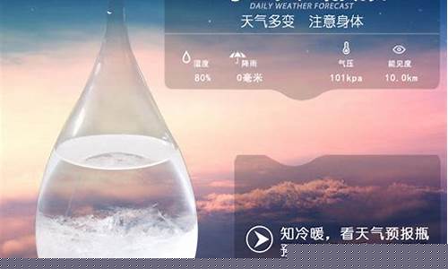 天气预报瓶子怎么看_天气预报瓶怎么打开
