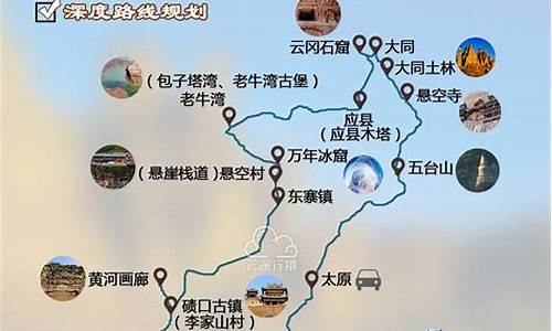 山西自由行7天最佳路线_山西自由行最佳旅游路线10天