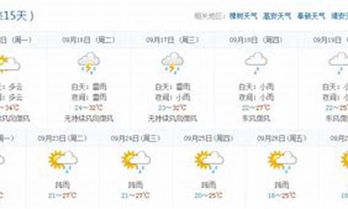 宜春天气预报30天 15_宜春天气预报30天