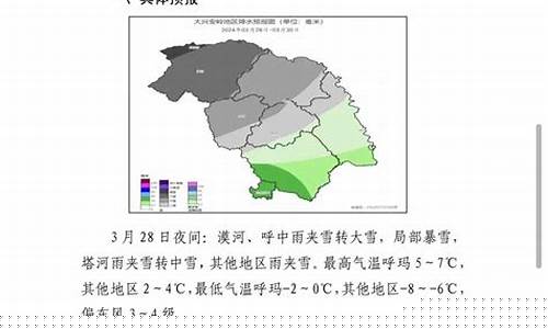 大兴安岭地区天气预报_最准的天气预报软件