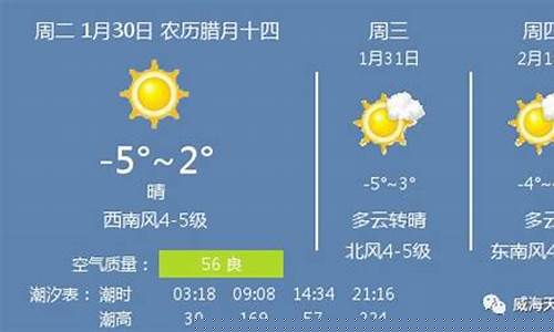 威海天气预报30天准确 一个月查询结果_威海天气预报30