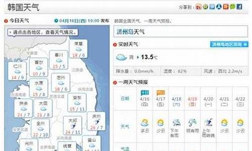 济州岛天气预报查询_济州岛天气预报查询今天