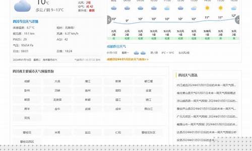 四川一个月的天气预报30天_四川天气预报查询