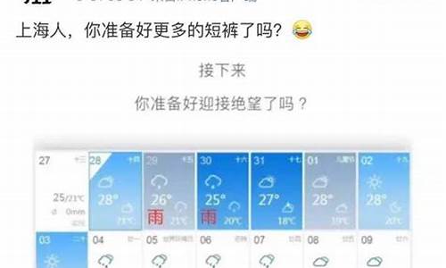 上海未来一周天气总结报告全文解读_未来一周上海天气情况